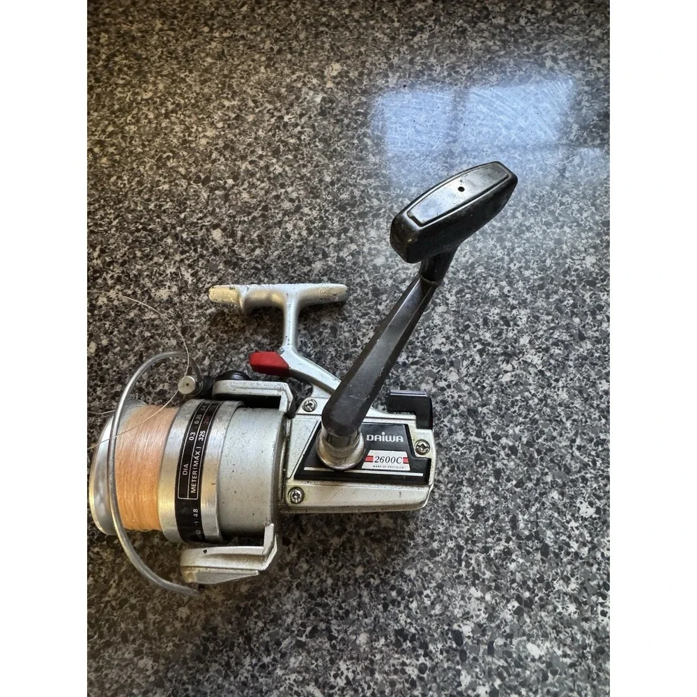Vintage Daiwa 2600PS / Ball Bearing‎ High Speed Spinning Reel Made in Japan